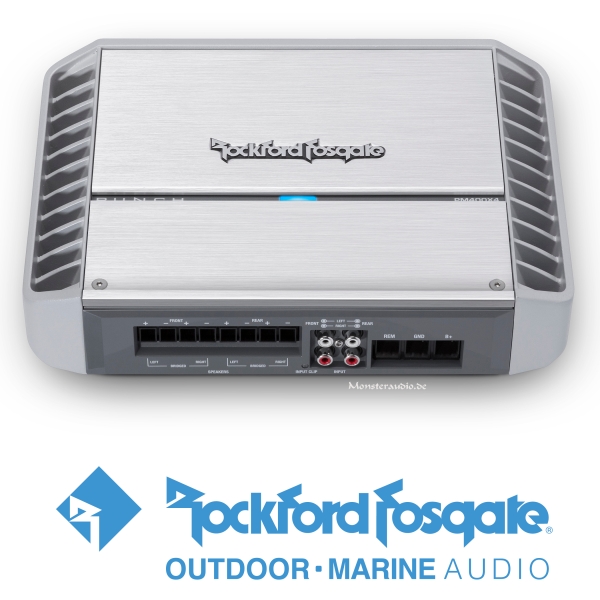 Rockford Fosgate PUNCH PM400x4 4-Kanal-Verstärker PM400 x4